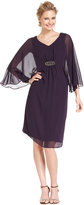 Thumbnail for your product : Connected Kimono-Sleeve Embellished Dress