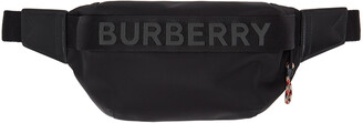 Burberry Black Sonny Logo Bumbag Pouch