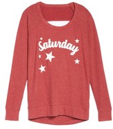 Thumbnail for your product : Chaser Women's Love Saturday Drape Back Pullover