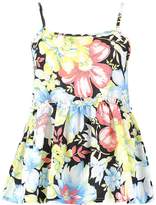 Thumbnail for your product : boohoo Melissa Woven Floral Print Peplum Cami