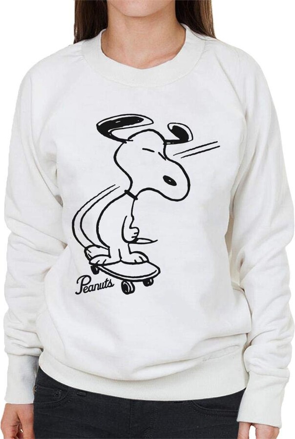 snoopy sweatshirt womens