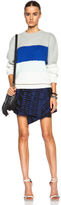 Thumbnail for your product : Proenza Schouler Asymmetric Tie Viscose Skirt