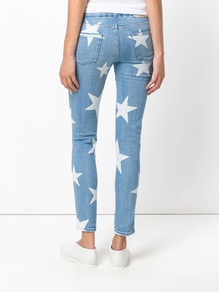 Stella McCartney Star print skinny jeans