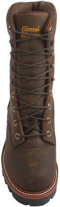 Chippewa Logger Leather Work Boots - Waterproof, 9” (For Men)