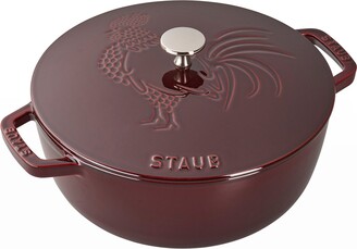 Staub 3.75-Qt. Essential French Oven Rooster with Lid, Grenadine