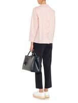 Thumbnail for your product : Jil Sander Ruffle-back stretch-cotton shirt