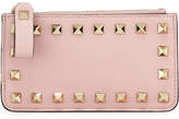 Thumbnail for your product : Valentino Garavani Rockstud Leather Key Chain Card Case