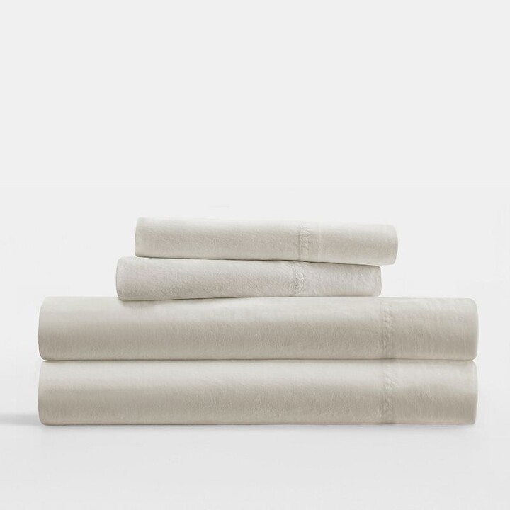 Home Collection Solid Cotton Sheet Set or Pillowcases