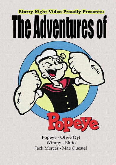 Starry Night Publishing The Adventures Of Popeye