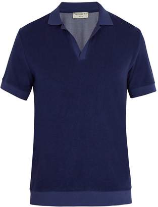 ÉDITIONS M.R Terry Toweling cotton-blend polo shirt