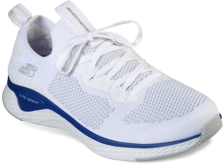 skechers lite weight white