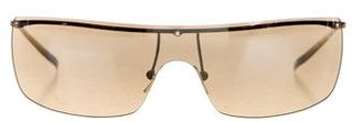 Gucci Rimless Shield Sunglasses