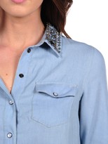Thumbnail for your product : Romeo & Juliet Couture Beaded Chambray Buttondown