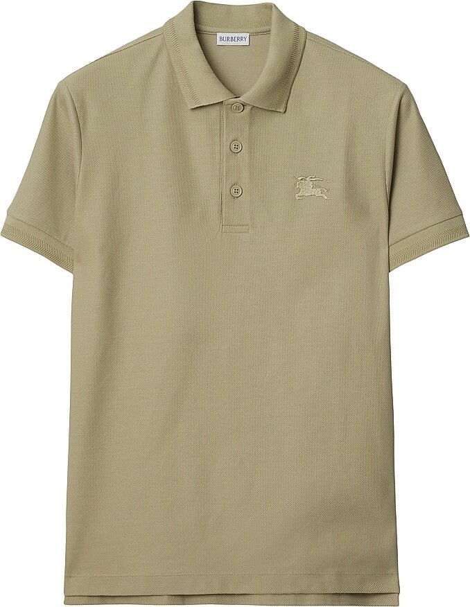 Burberry Men's Eddie EKD Polo Shirt - Black - Size Large