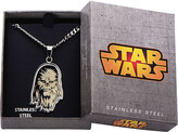 Thumbnail for your product : Fine Jewelry Chewbacca Mens Etched Stainless Steel Pendant Necklace