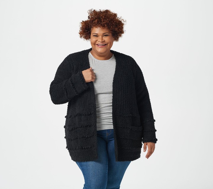 barefoot dreams camo cardigan