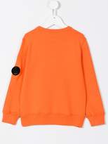 Thumbnail for your product : C.P. Company Kids crewneck logo sweater