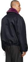 Thumbnail for your product : Random Identities Navy & Purple Mile High Jacket