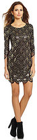 Thumbnail for your product : Gianni Bini Buchanan Sequined Scalloped Dress