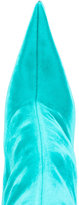 Thumbnail for your product : Balenciaga Blue Velvet Knife 120 sock boots