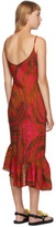 Thumbnail for your product : Collina Strada Red Swirl Rose Michi Dress