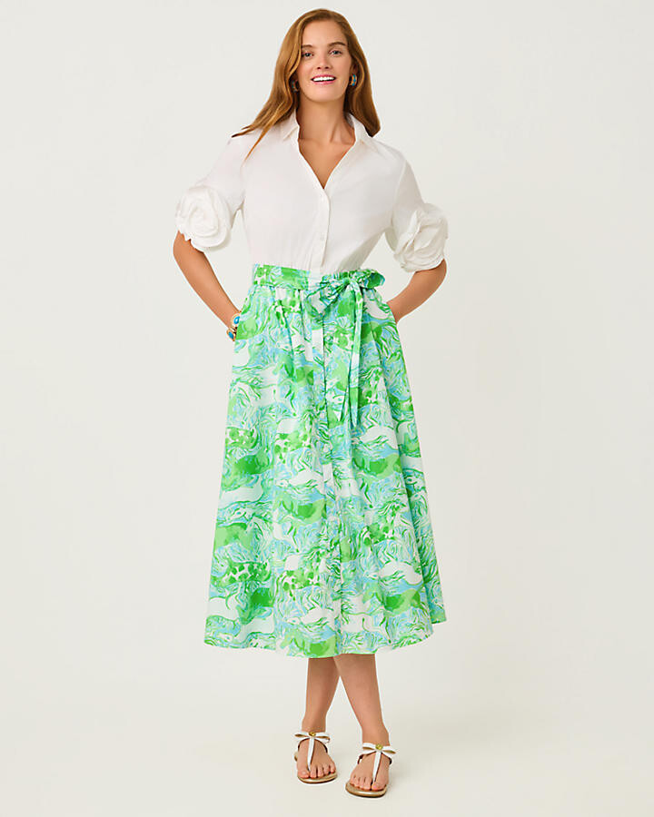 Lilly Pulitzer Sonaire Midi Shirtdress