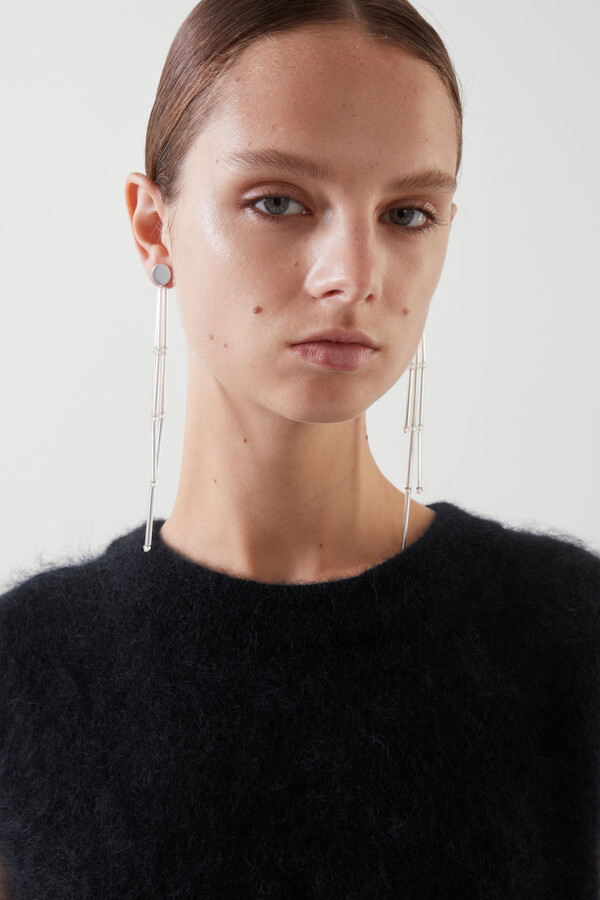 COS Beaded Drop Earrings ShopStyle