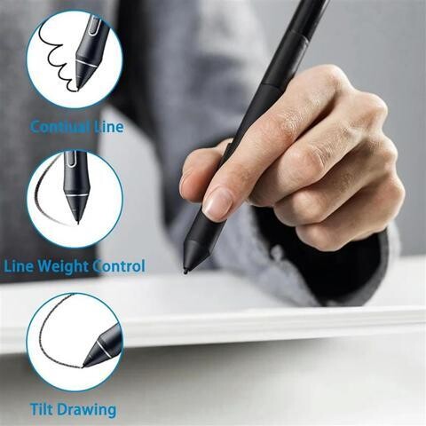 Traditions Generic Standard Pen Nibs For WACOM, 24Pcs Black Replacement Refill Pen Tips For Wacom Intuos Pro, Wacom Imobilestudio Pro