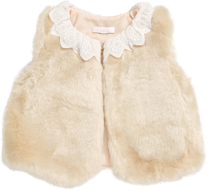 Details about   Widgeon Faux Fur Vest Baby and Girl Multiple Styles and Sizes 12M to 6 