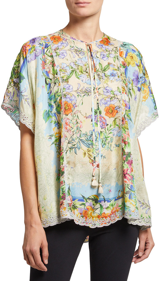 johnny was aria ruffle top