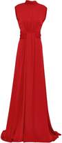 Thumbnail for your product : Vionnet Cutout Silk-blend Crepe Gown