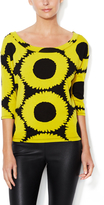 Thumbnail for your product : Tracy Reese Cotton Jersey Stripe Back Top