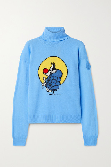 moncler jumper blue