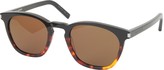 Thumbnail for your product : Saint Laurent SL 28 Two-Tone Acetate Frame Sunglasses