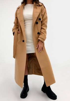camel formal coat