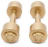 Thumbnail for your product : Versace Set Of Two Medusa Head-embossed Weights - Gold