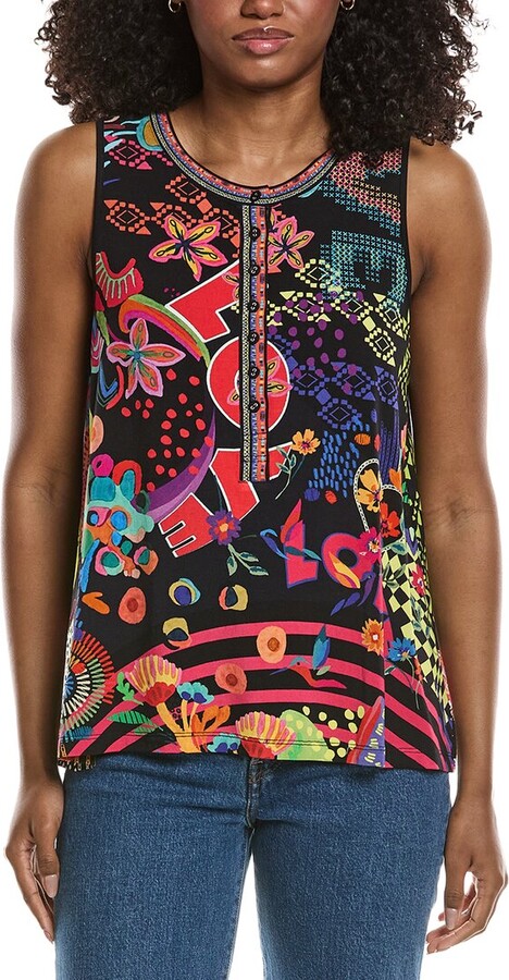 Johnny Was The Janie Favorite Henley Swing Tank