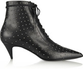 Thumbnail for your product : Saint Laurent Studded leather ankle boots
