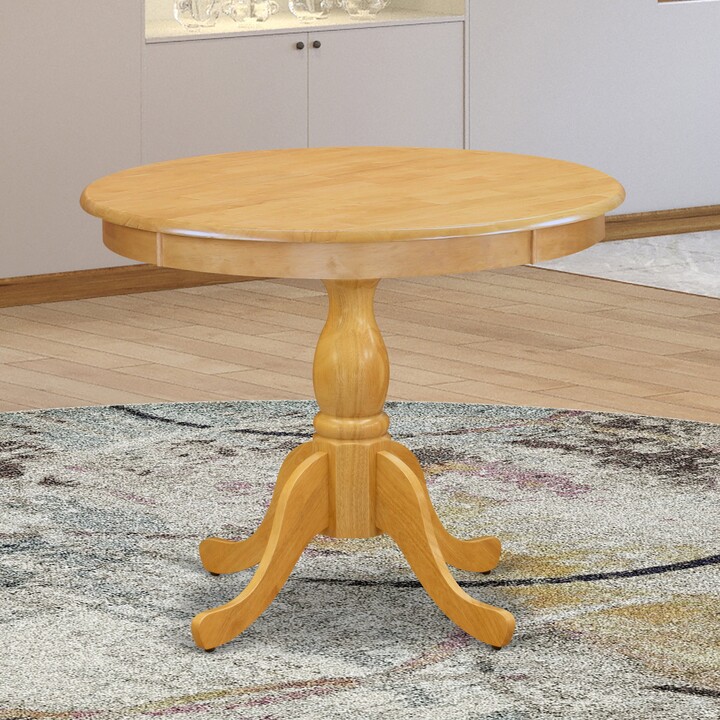 Dining Table With Pedestal Base Style, Dublin Round Table Pedestal