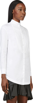 Thumbnail for your product : Givenchy White Poplin Bib-Front Tux Shirt