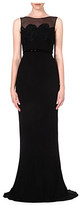 Thumbnail for your product : Max Mara Pianoforte Sleeveless crepe gown