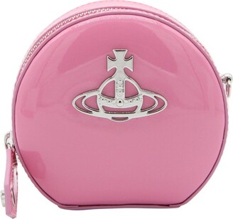 Vivienne Westwood Chancery Heart leather crossbody bag - ShopStyle