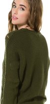 Thumbnail for your product : BB Dakota Cody Oversize Cable Sweater
