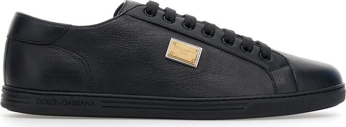 dolce gabbana sneakers gold