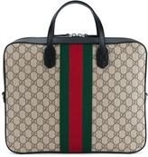 Thumbnail for your product : Gucci web GG laptop bag