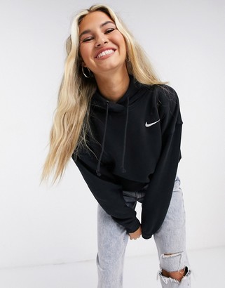 Nike Trend Fleece oversized hoodie in black - ShopStyle