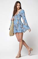 Thumbnail for your product : MinkPink Somerset Wrap Front Romper