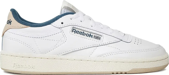 Club C 85 "White/Hoops Blue" sneakers