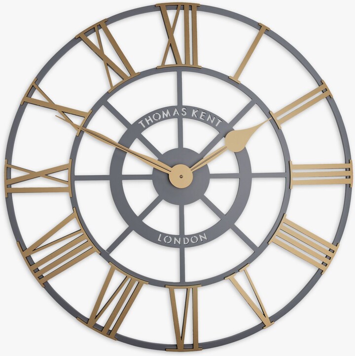 Thomas Kent Evening Star Roman Numeral Skeleton Wall Clock ShopStyle