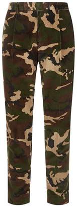 Moncler Camouflage Corduroy Trousers
